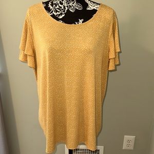 🧡🍁🧡 cap sleeve top by Adrianna Papell size 2x
